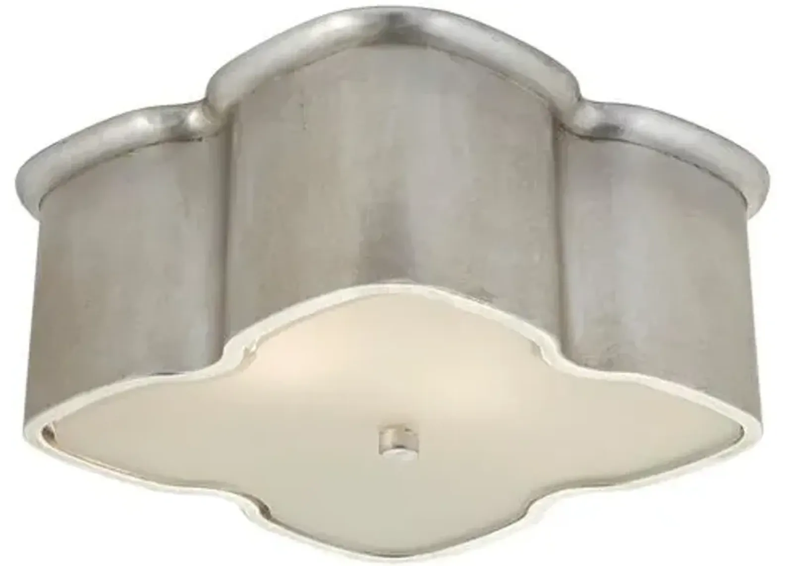 Visual Comfort - Bolsena Clover Flush Mount - Silver