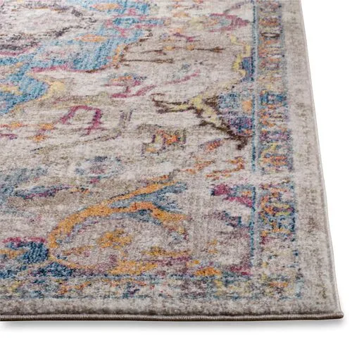 Kohlepp Rug - Blue/Light Gray - Blue