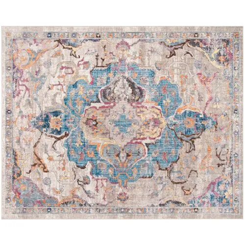 Kohlepp Rug - Blue/Light Gray - Blue