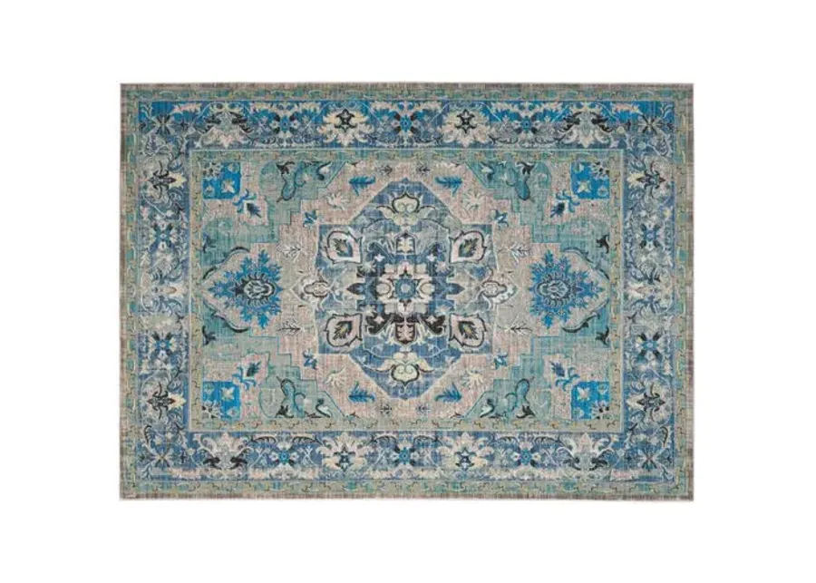 Whistlewood Rug - Blue/Light Gray - Blue