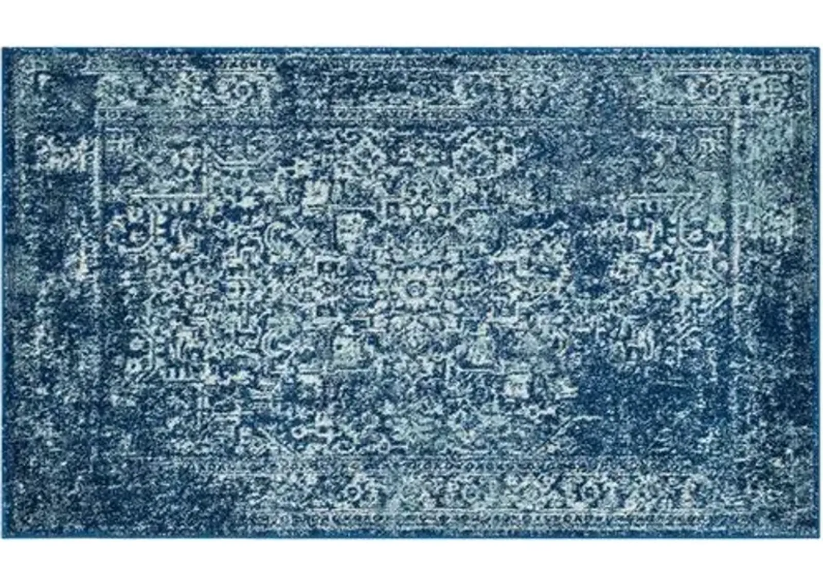 Vistacrest Rug - Navy/Ivory - Blue - Blue