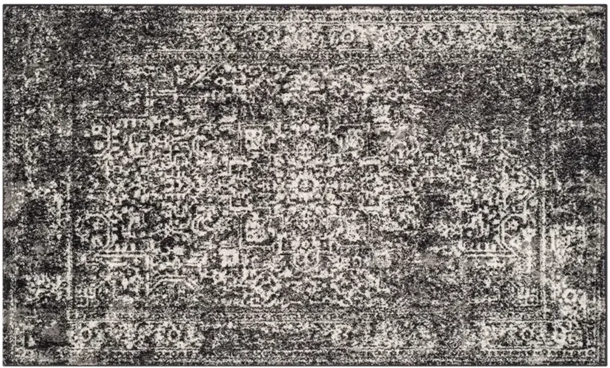 Vistacrest Rug - Black/Gray - Black