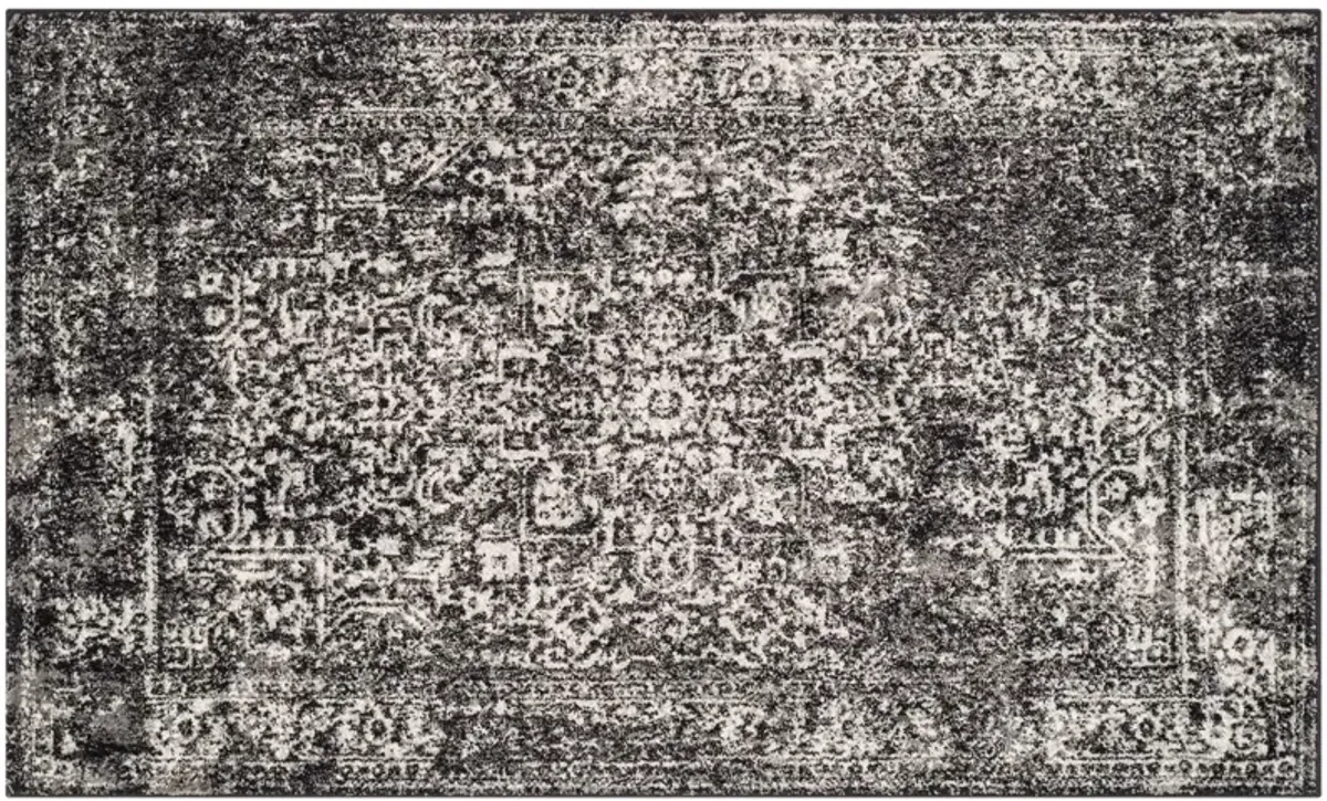 Vistacrest Rug - Black/Gray - Black