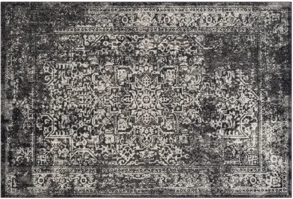 Vistacrest Rug - Black/Gray - Black
