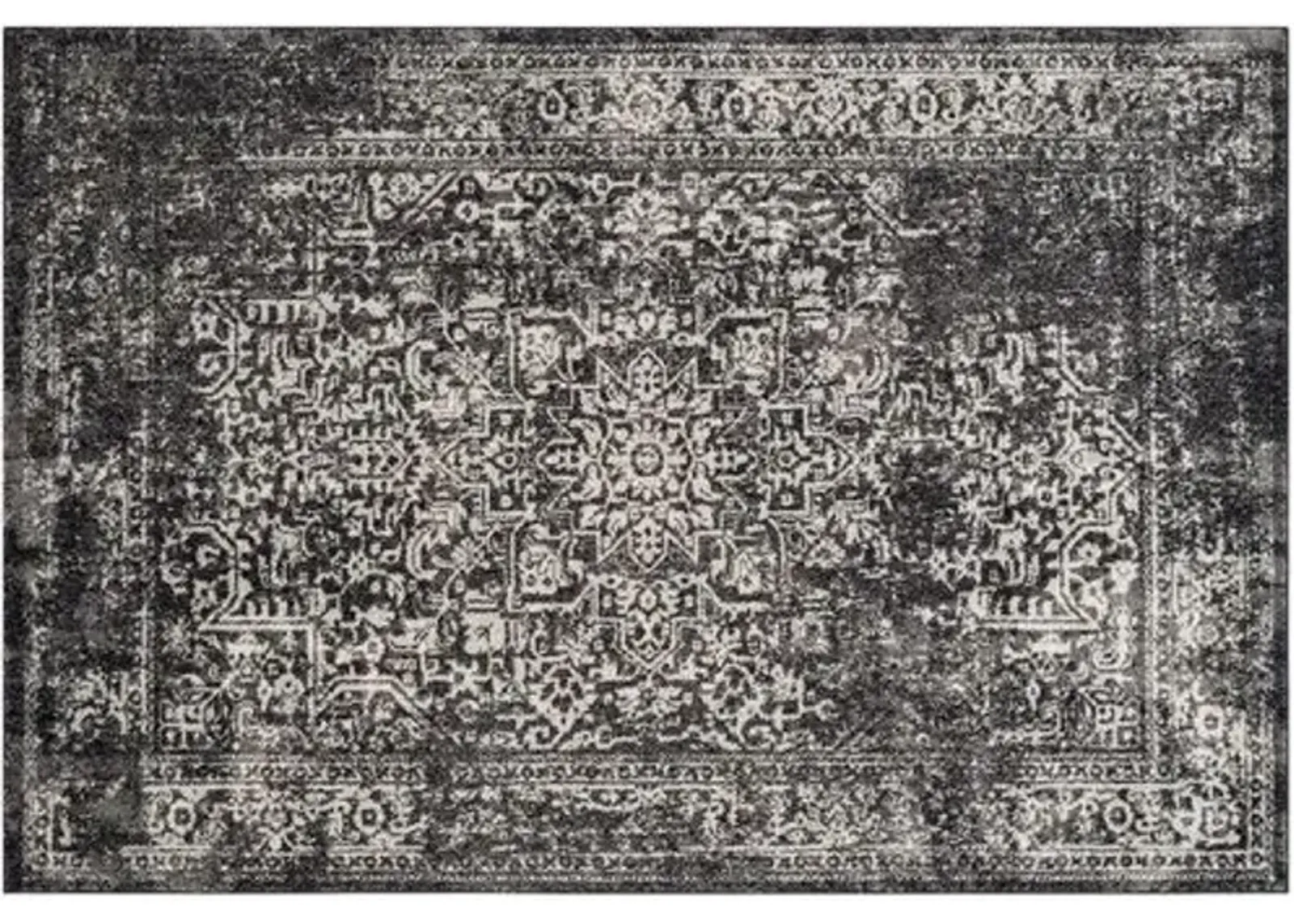 Vistacrest Rug - Black/Gray - Black