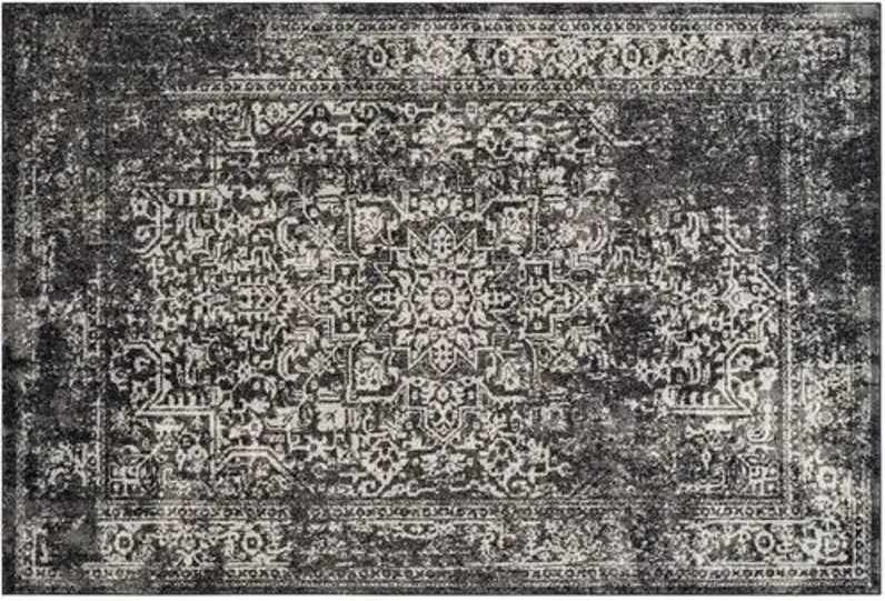 Vistacrest Rug - Black/Gray - Black