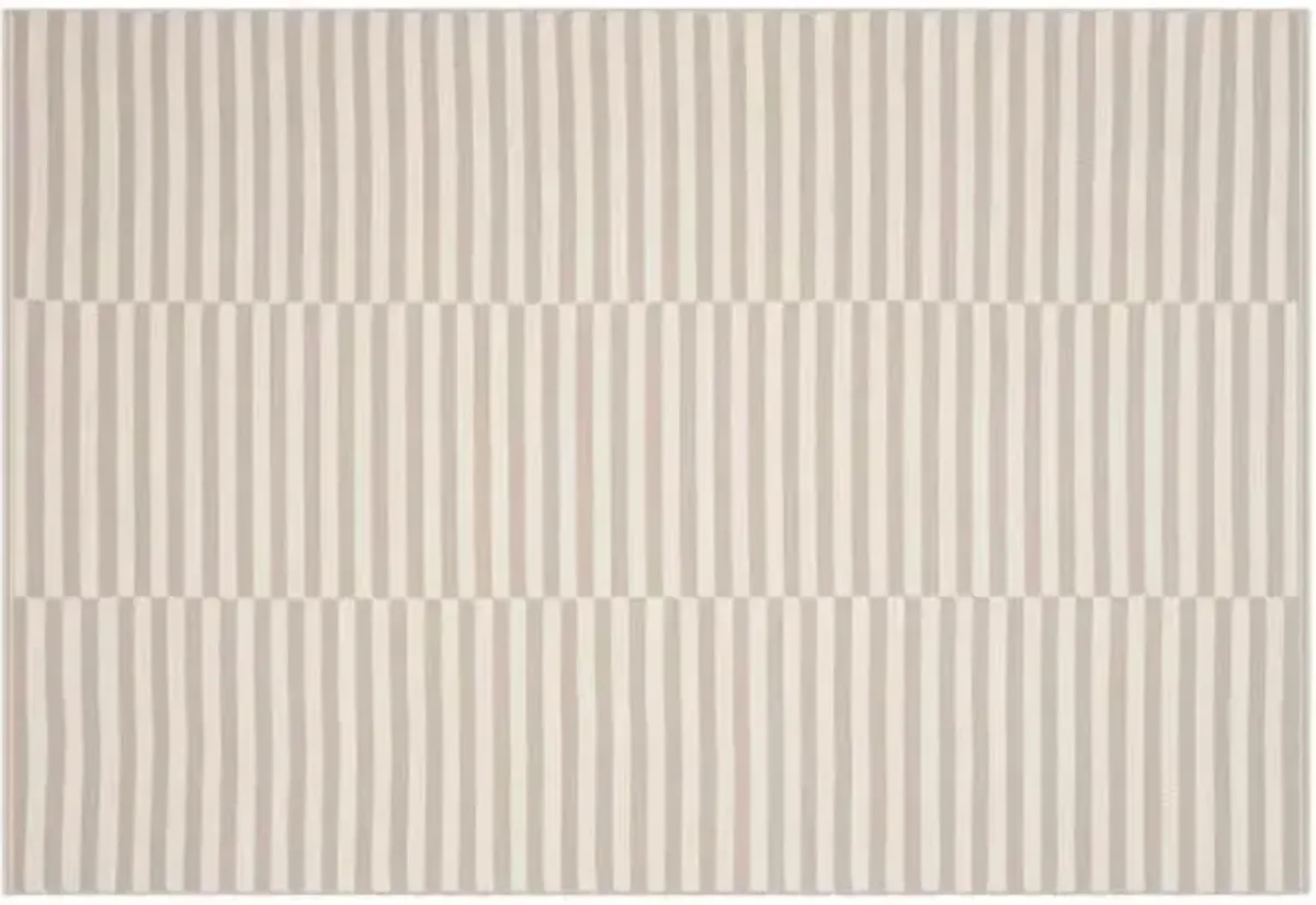 Pennswood Flat-Weave Rug - Ivory - Gray - Gray