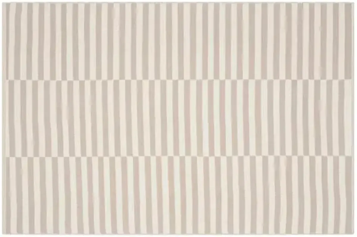 Pennswood Flat-Weave Rug - Ivory - Gray - Gray