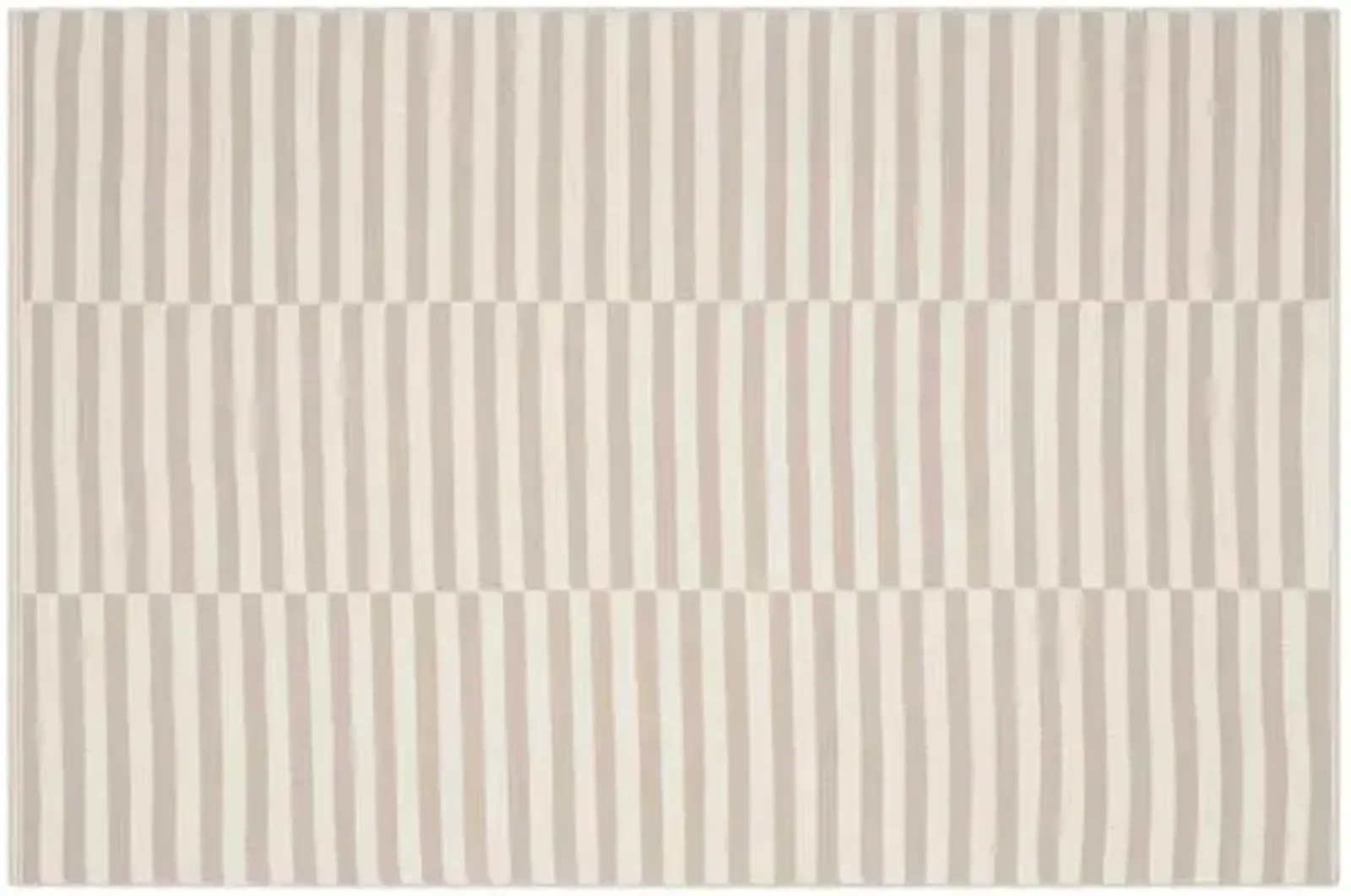 Pennswood Flat-Weave Rug - Ivory - Gray - Gray