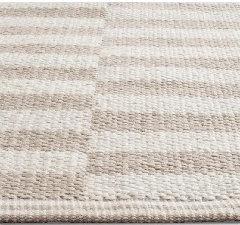 Pennswood Flat-Weave Rug - Ivory - Gray - Gray