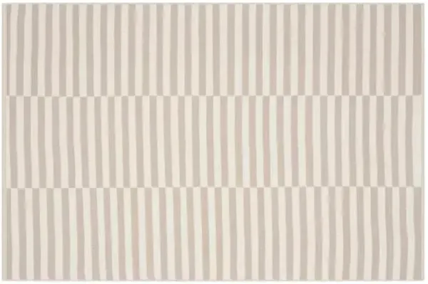 Pennswood Flat-Weave Rug - Ivory - Gray - Gray
