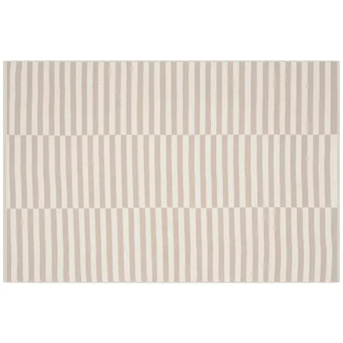 Pennswood Flat-Weave Rug - Ivory - Gray - Gray