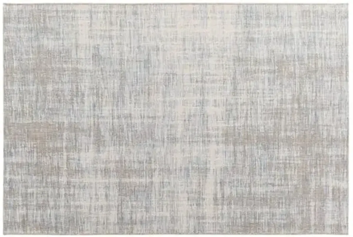 Valter Outdoor Rug - Sky Blue - Gray - Gray