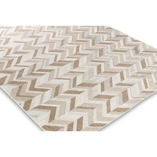 Zimri Outdoor Rug - Tan - Beige - Beige