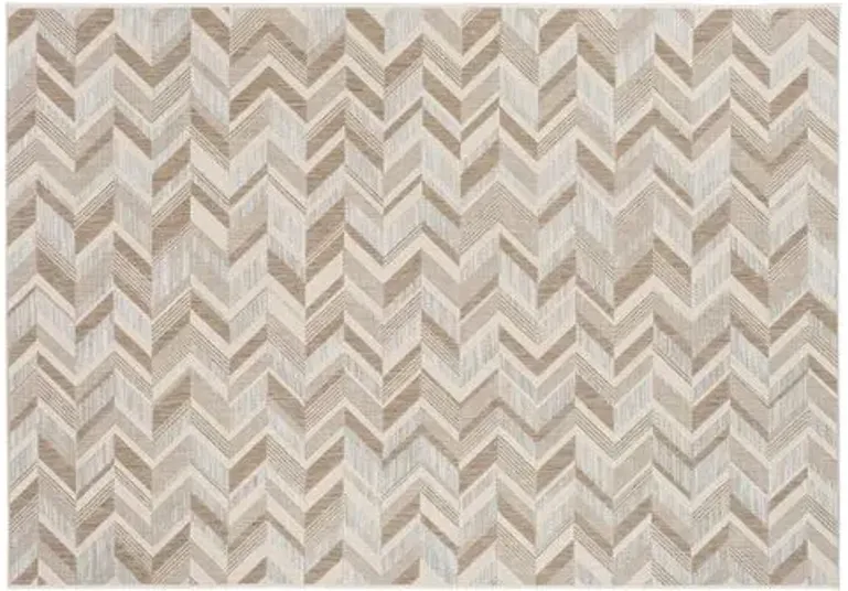 Zimri Outdoor Rug - Tan - Beige - Beige