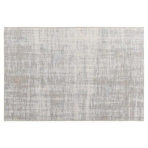 Valter Outdoor Rug - Sky Blue - Gray - Gray