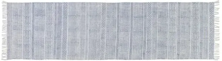 Yadiel Rug - Dark Blue/Ivory - Blue