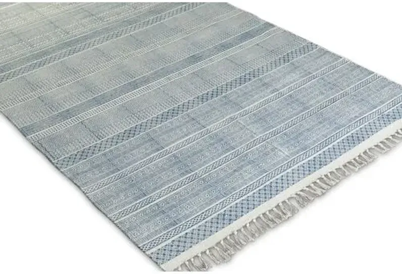 Yadiel Rug - Dark Blue/Ivory - Blue