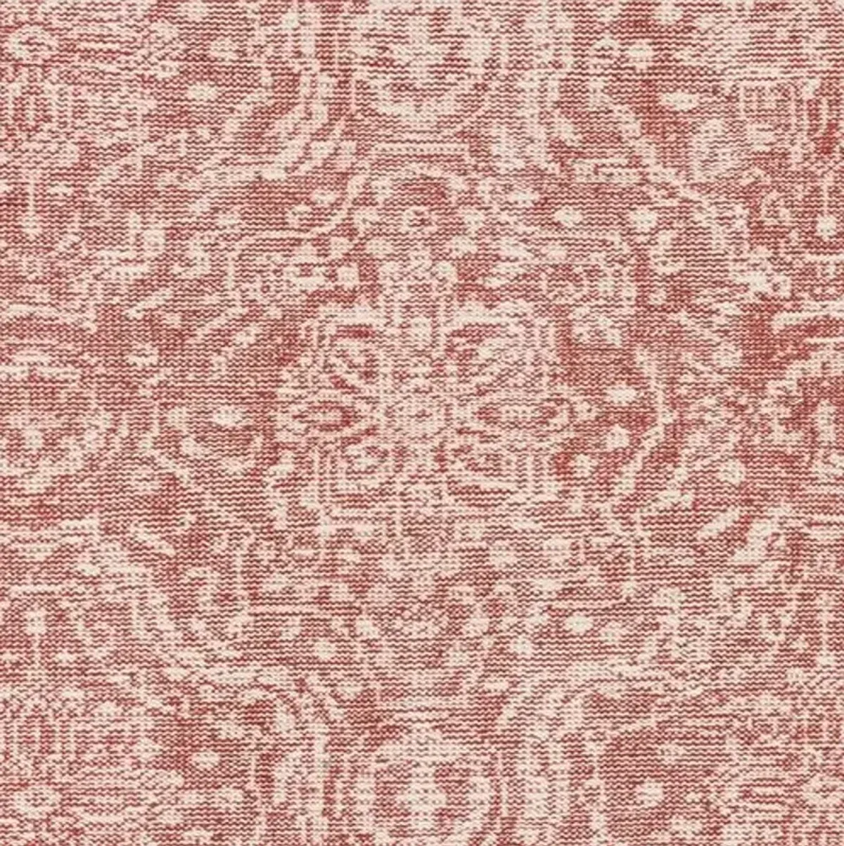 Zinedine Rug - Dark Red/Khaki - Red