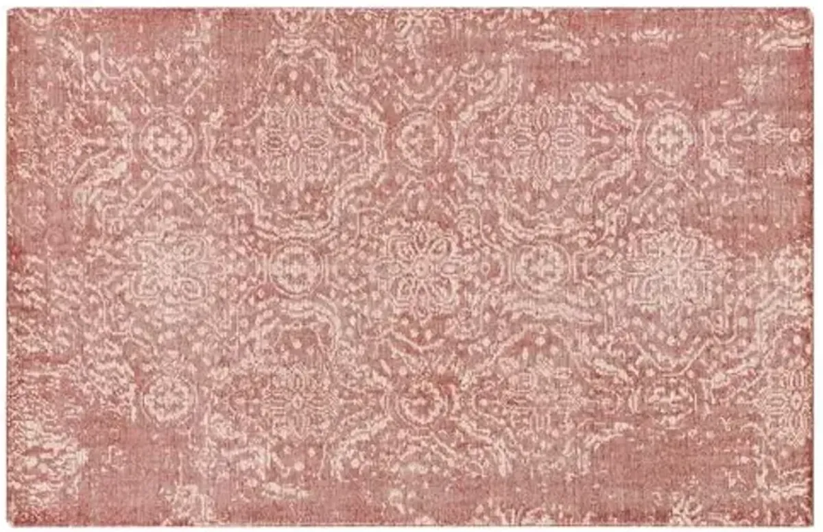 Zinedine Rug - Dark Red/Khaki - Red