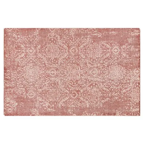 Zinedine Rug - Dark Red/Khaki - Red