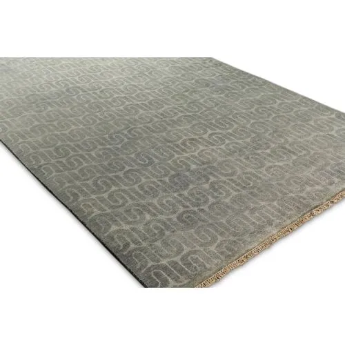 Zvi Rug - Black/Medium Gray - Black