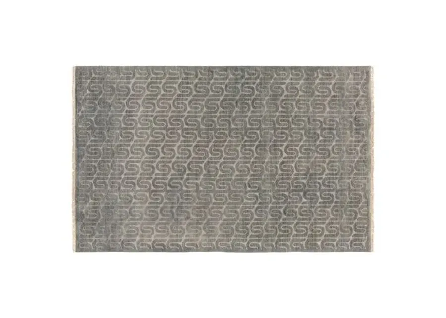 Zvi Rug - Black/Medium Gray - Black