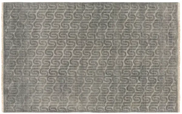 Zvi Rug, Black/Medium Gray