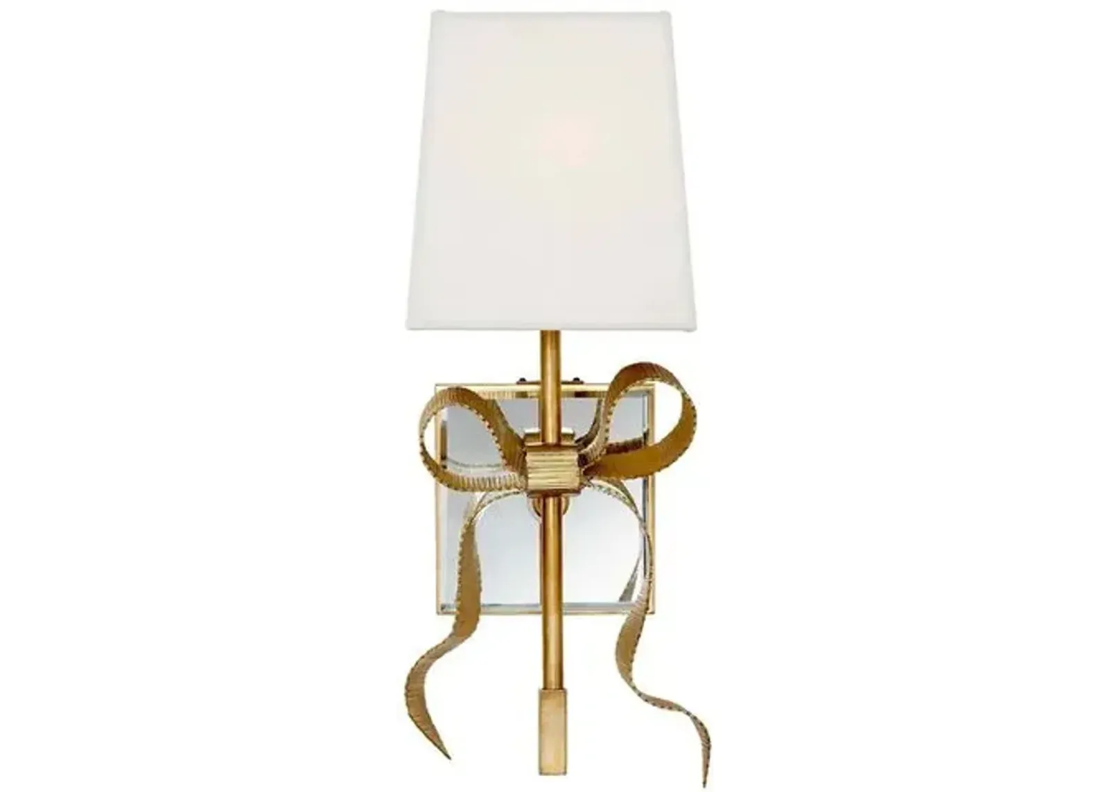 Visual Comfort - Ellery Bow Small Sconce - Gold