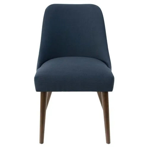 Barron Side Chair - Handcrafted - Blue