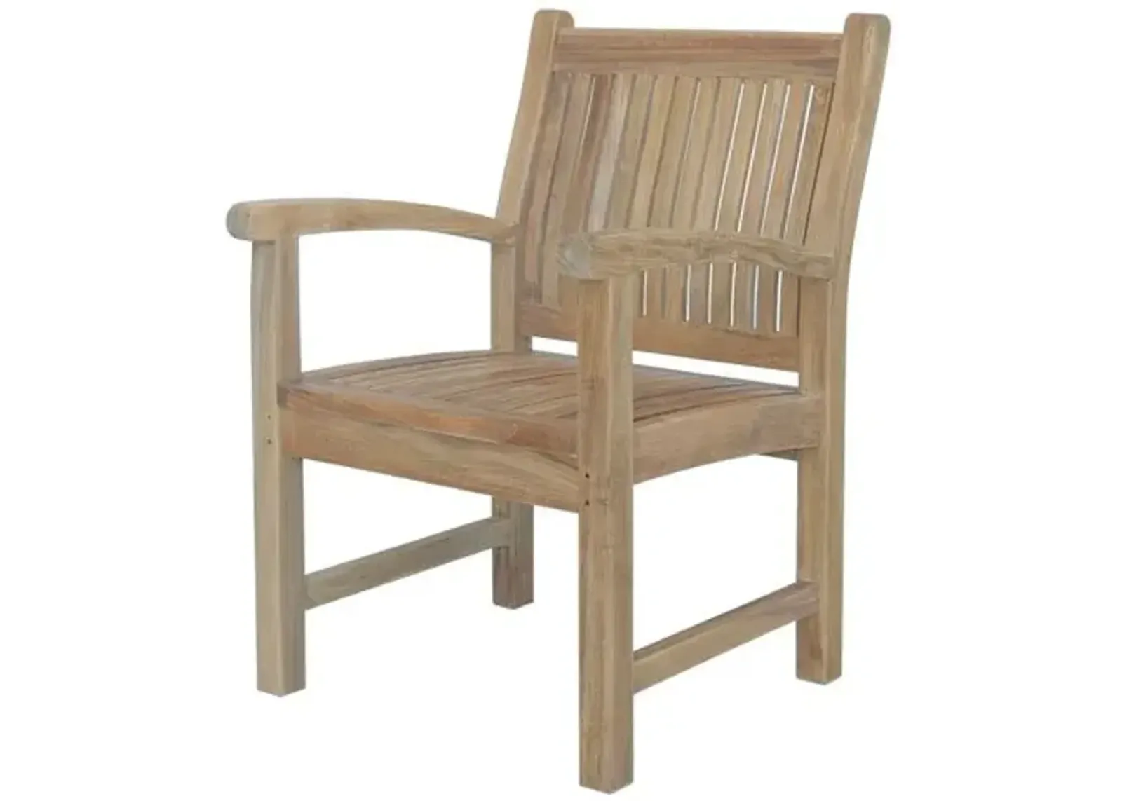 Sahara Outdoor Teak Armchair - Natural - Beige