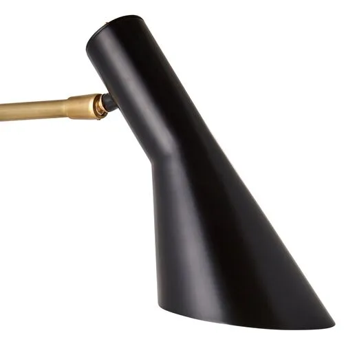 Penelope Floor Lamp - Brass/Black