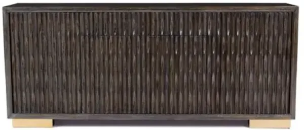 Maisley Sideboard - Brown/Brass