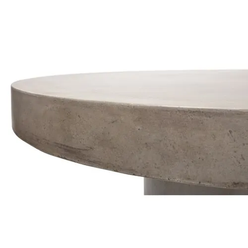 Elwood Round Concrete Dining Table