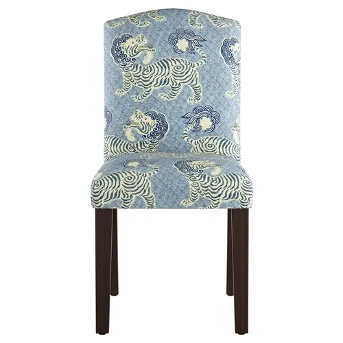 Set of 2 Marie Side Chairs - Blue Lion - Handcrafted