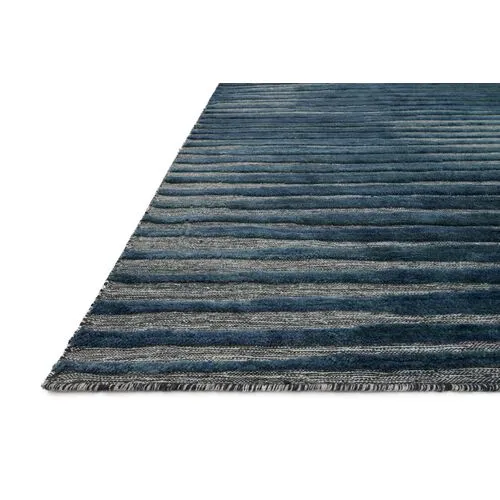 Jadran Rug - Navy - Blue - Blue