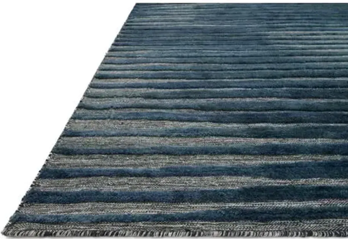 Jadran Rug - Navy - Blue - Blue