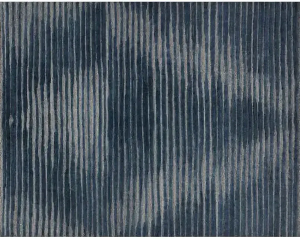 Jadran Rug - Navy - Blue - Blue