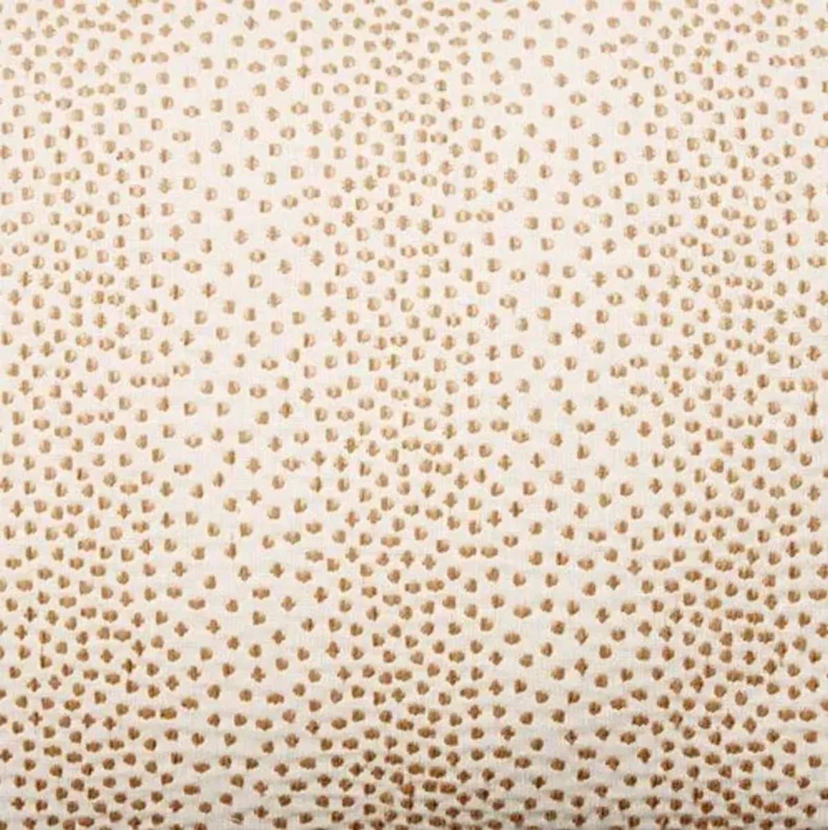 Imogen 12x18 Small Lumbar Pillow - Beige Dots