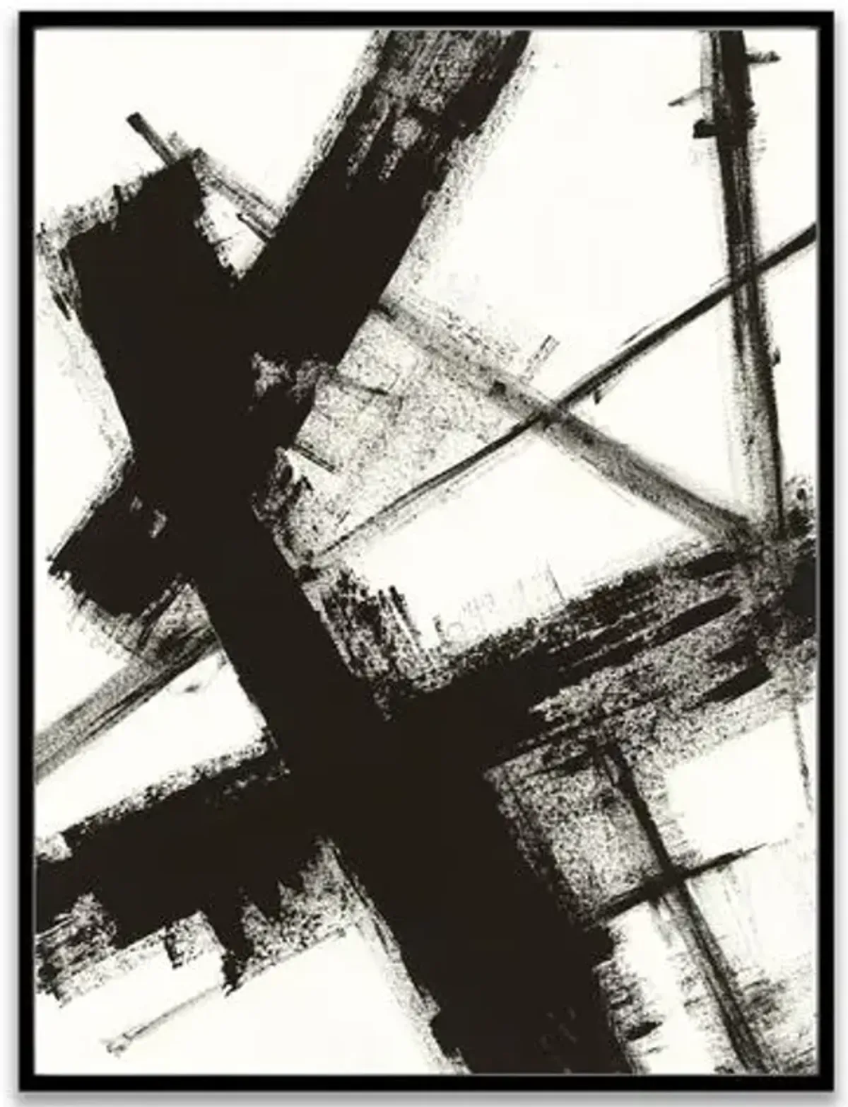 Ilana Greenberg - Crossed Paths - Black