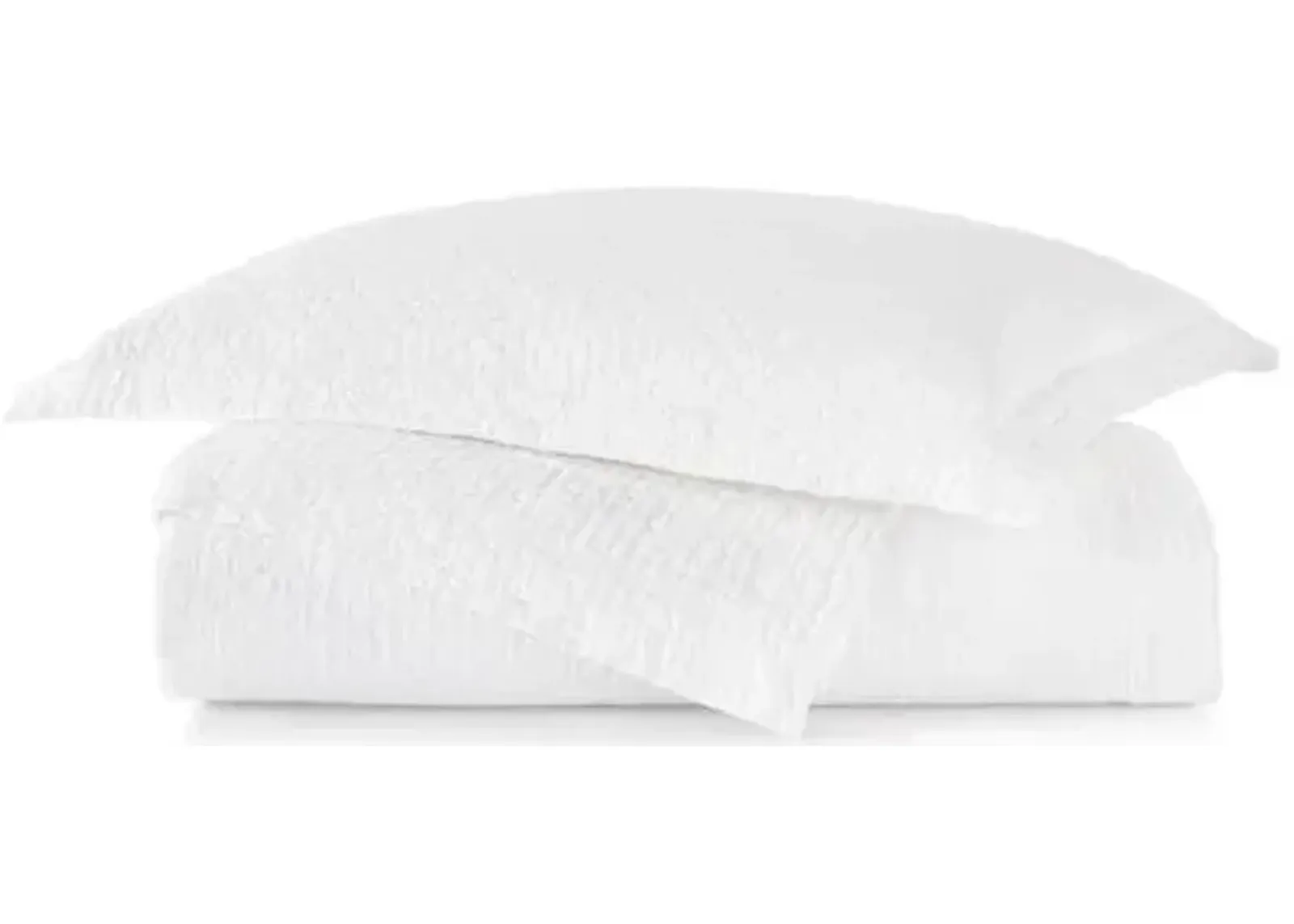 Juliet Matelass Coverlet - Peacock Alley - White