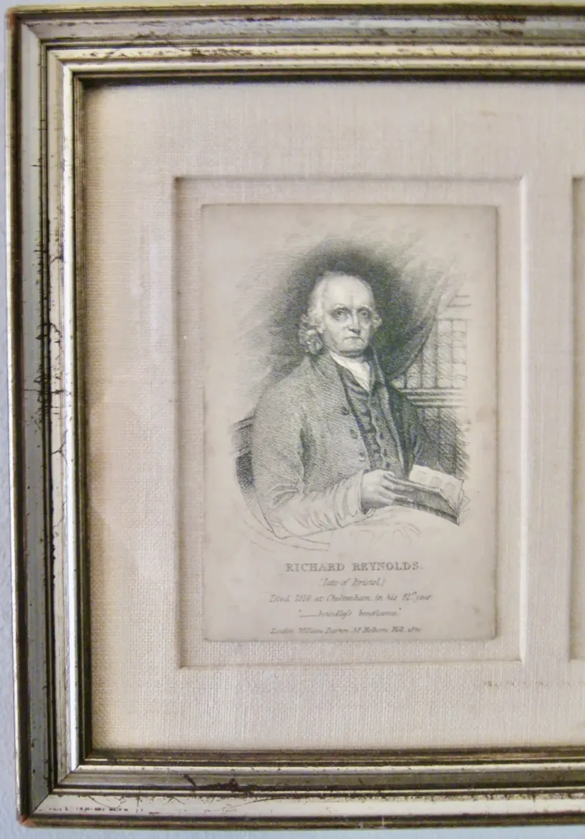 1820s English Portrait Etchings - The Emporium Ltd. - Gray