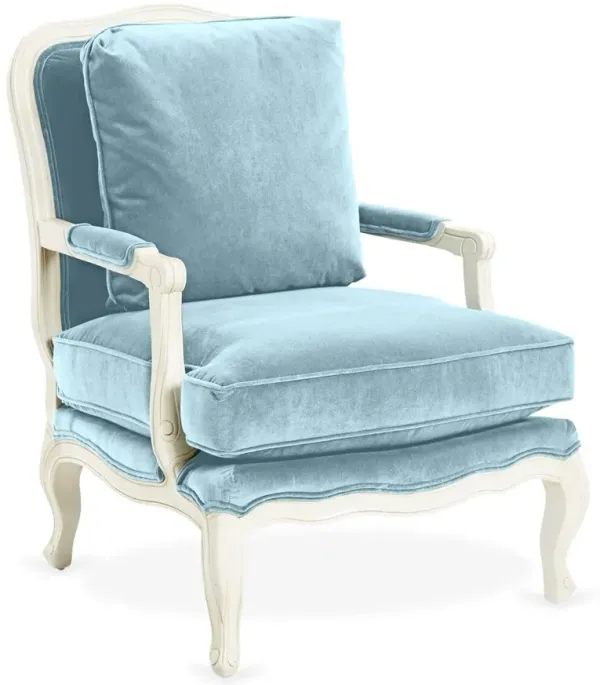 Augusta Bergère, Sky Blue Velvet