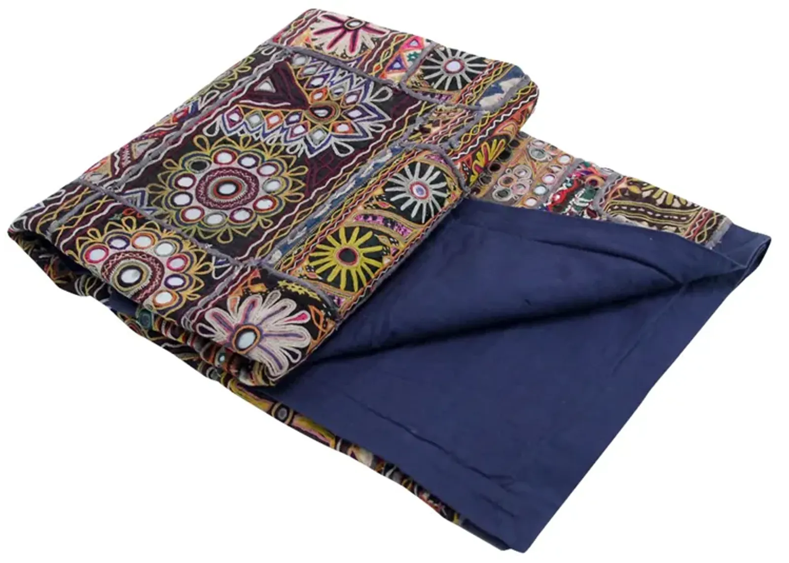 Banjara Tribal Tapestry - de-cor - Blue