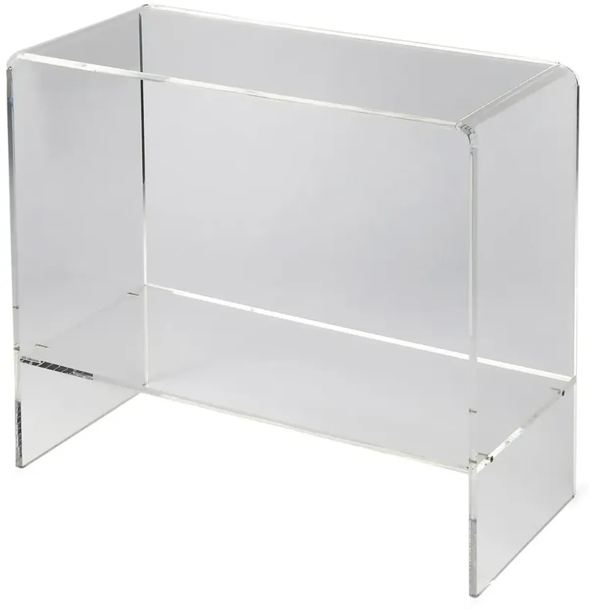 Milly Acrylic Console, Clear