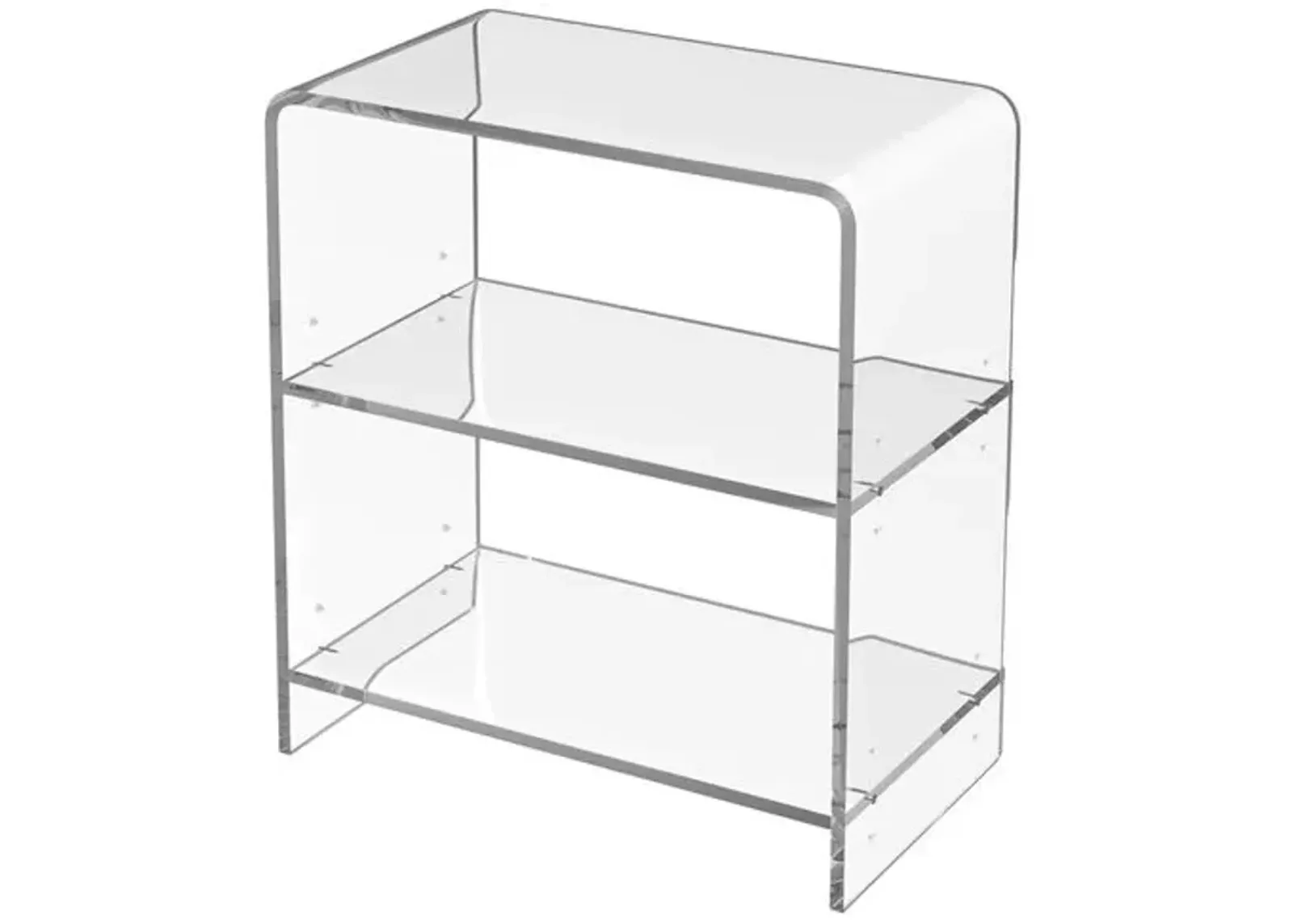 Milly Bookcase - Acrylic - Clear