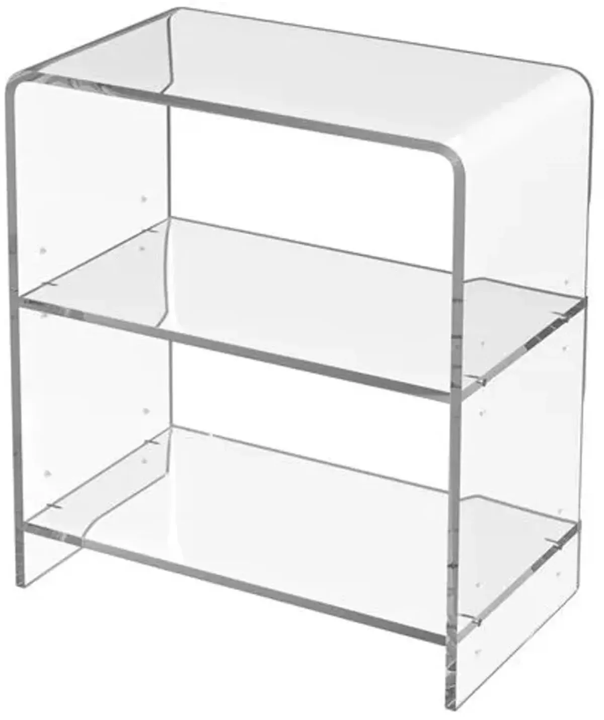 Sydney Bookcase - Acrylic - Clear