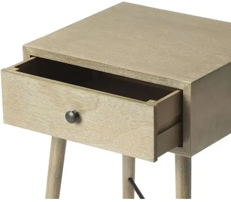 Denton Nightstand - Gray