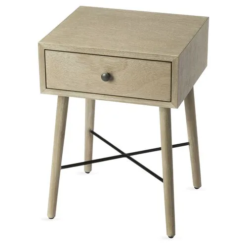 Denton Nightstand - Gray