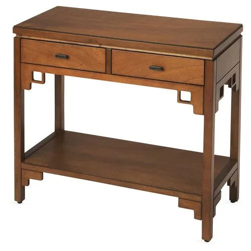 Shara Console - Caramel - Brown